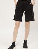 Msecret Typography Black Boxer Shorts