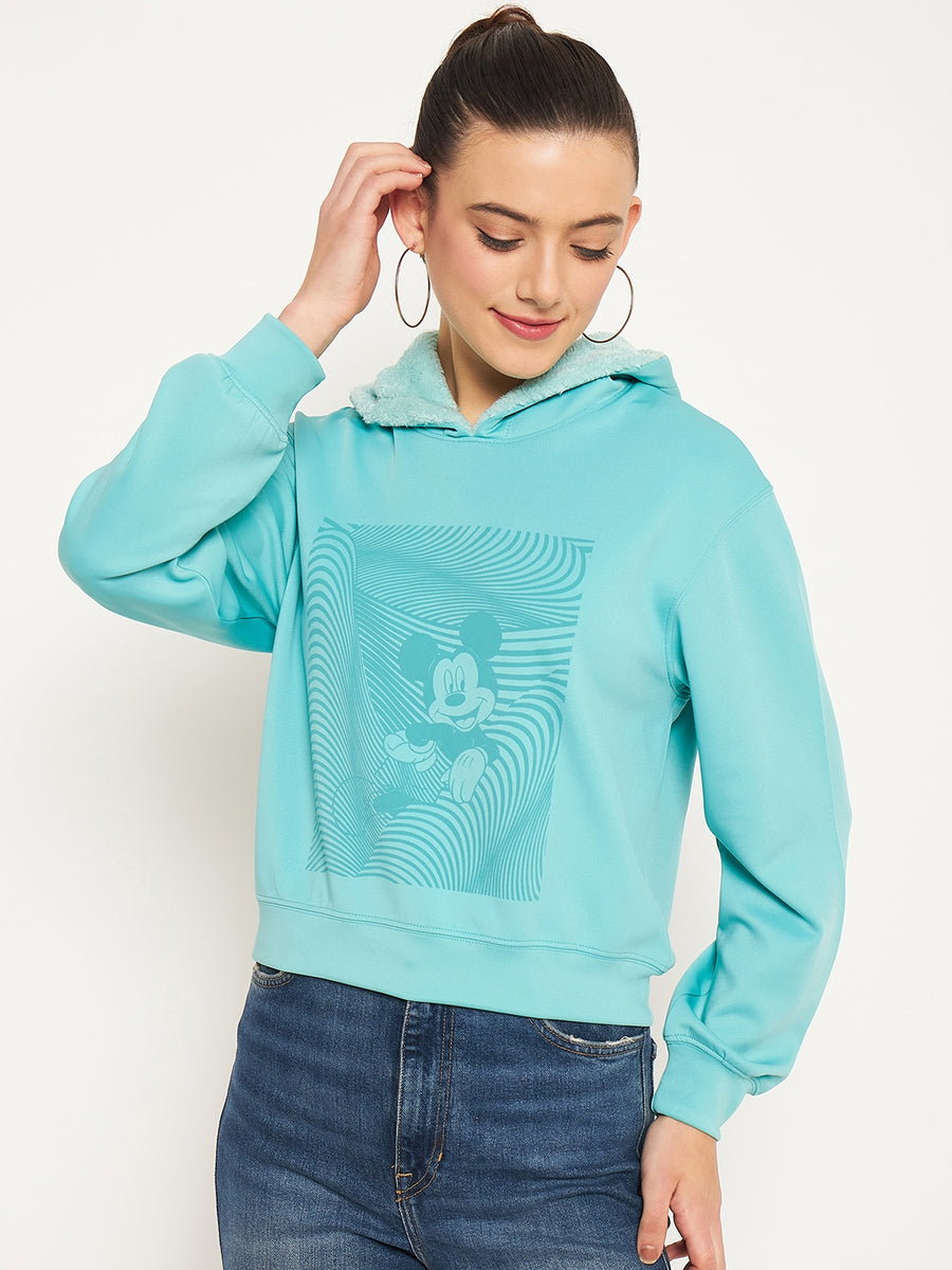 Madame Mint Disney Print Sweatshirt