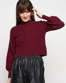 Madame Wine Pull-on Sweater