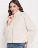 Madame Off-White Fluffy-knit Sweatshirt