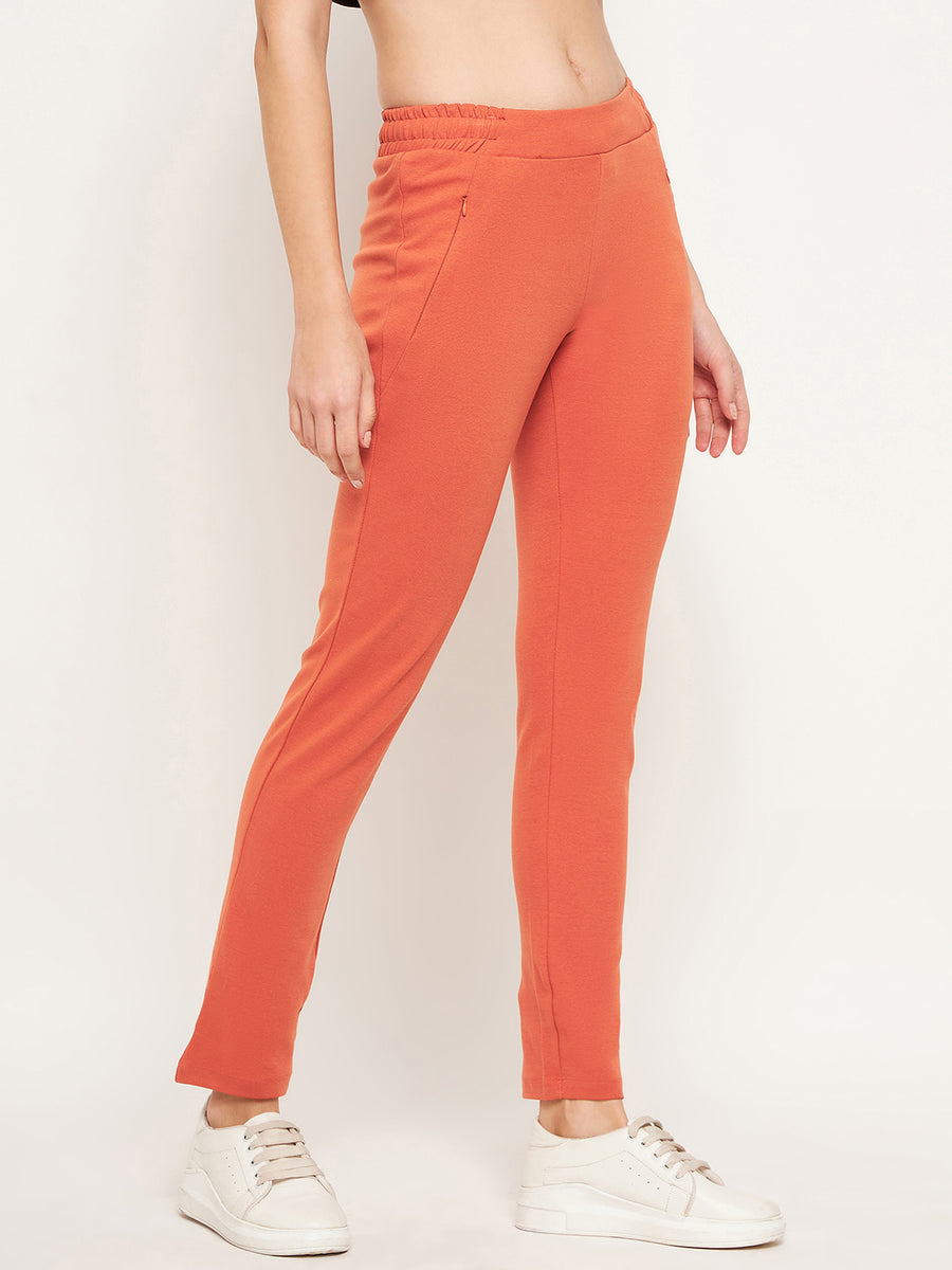 Msecret Low Rise Orange Track Pants