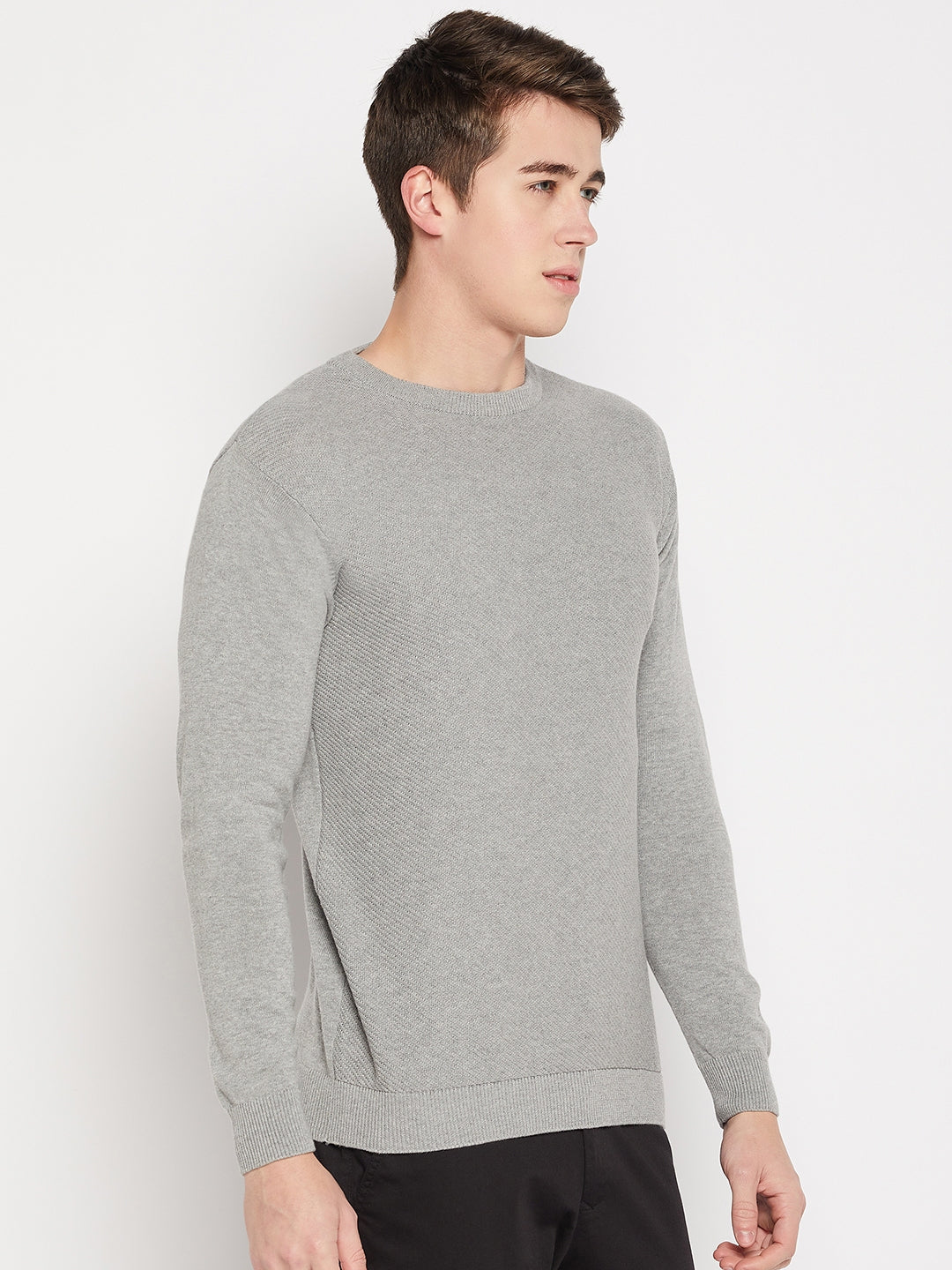 Camla Barcelona Grey Sweater For Men