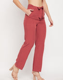 Camla Barcelona Brick Knot Belted Trousers