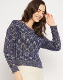 Camla Barcelona Navy Sweater For Women