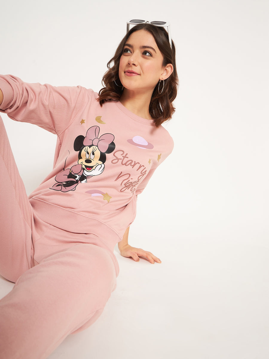 Msecret Dustypink Disney Print Night Suit