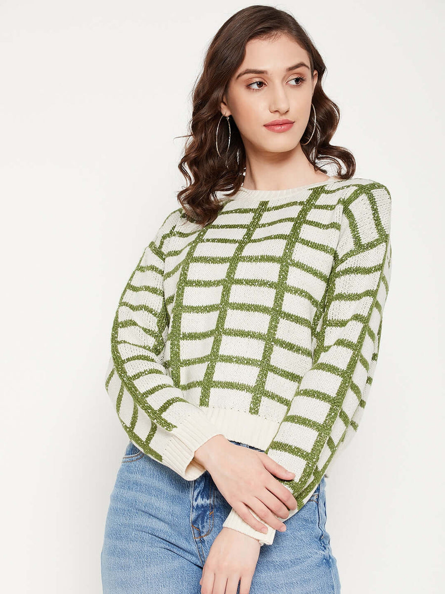Camla Barcelona Beige Sweater For Women