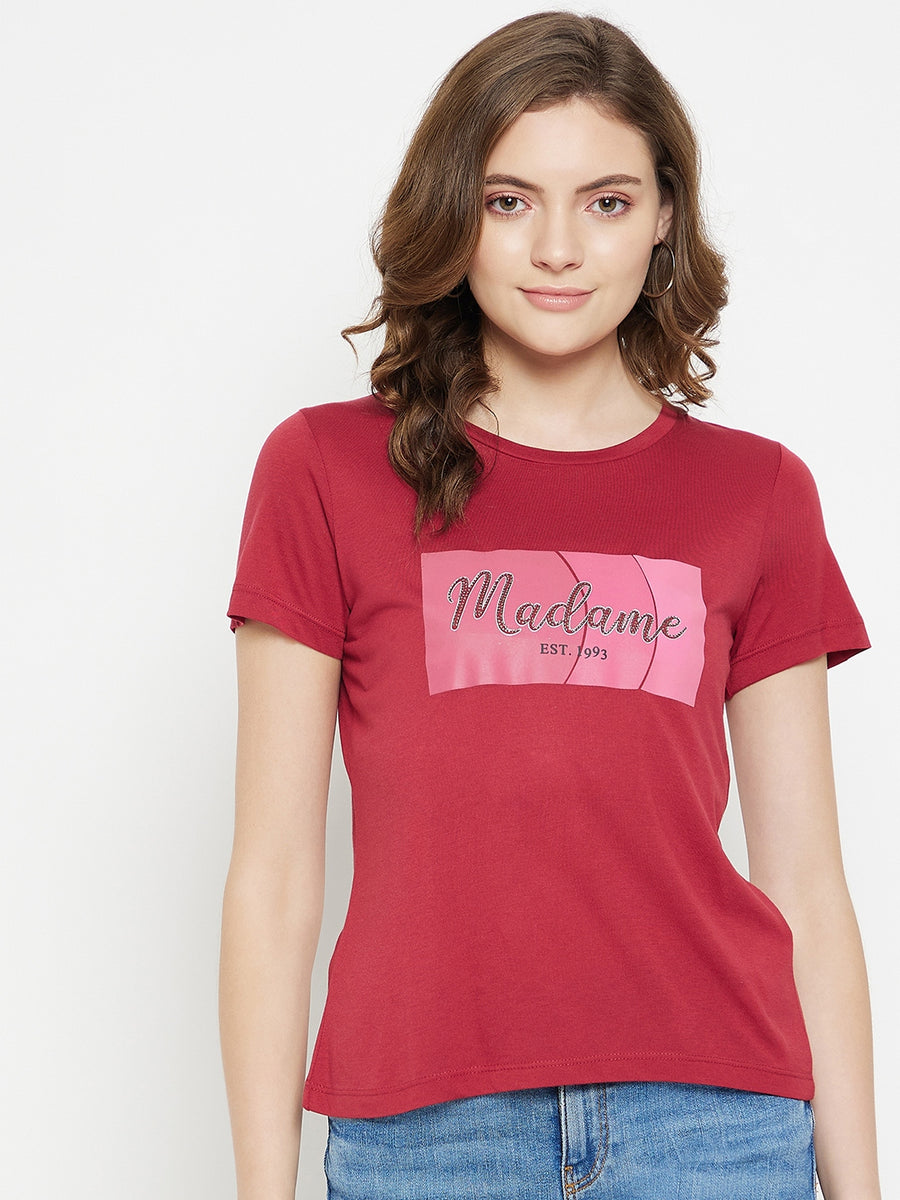 MADAME Printed T-shirt
