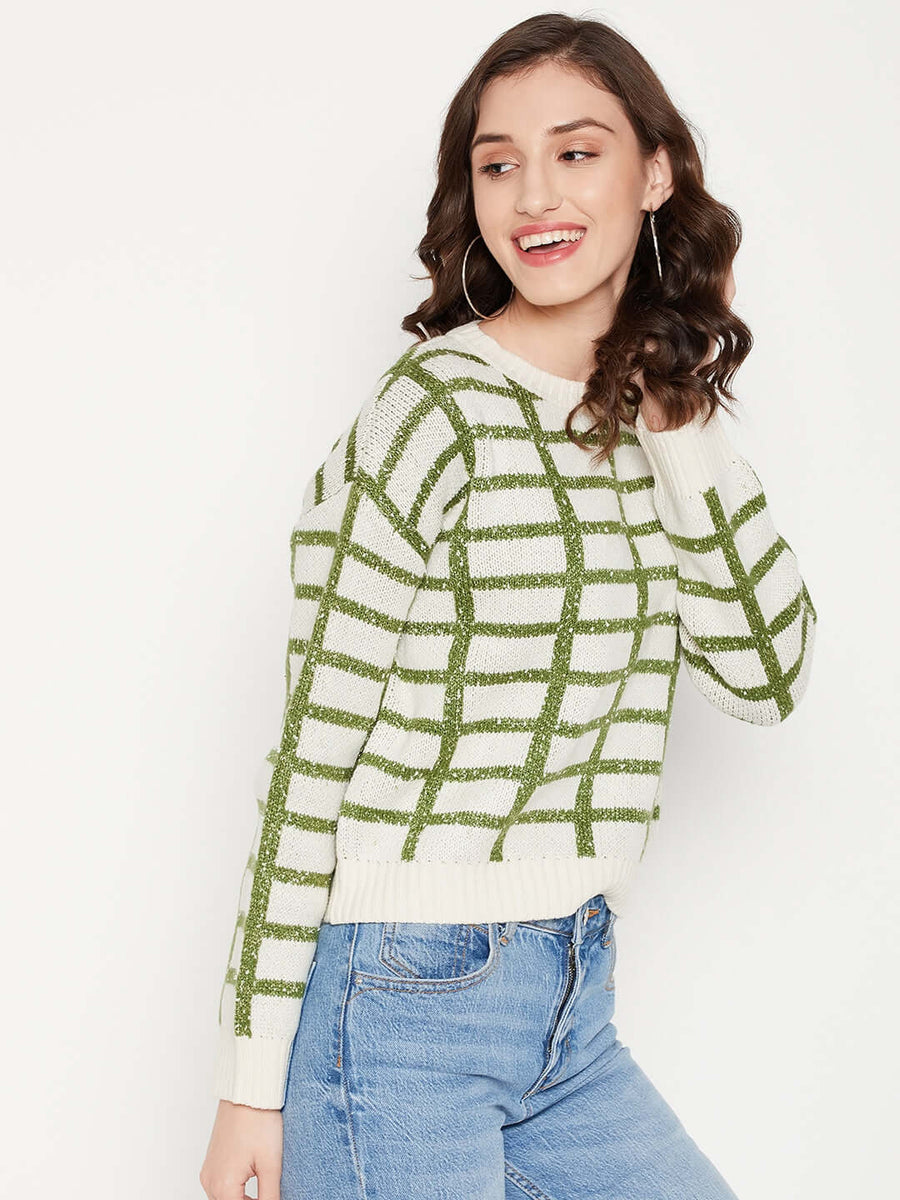 Camla Barcelona Beige Sweater For Women