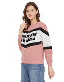 Madame  Blush Printed Sweatshirt