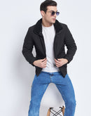 Camla Barcelona Black Quilted Jacket For Men