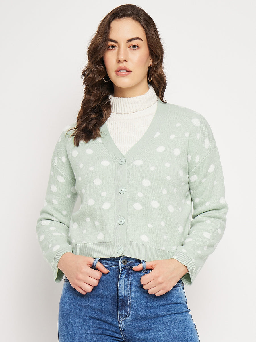 Camla Barcelona Mint Cardigans For Women