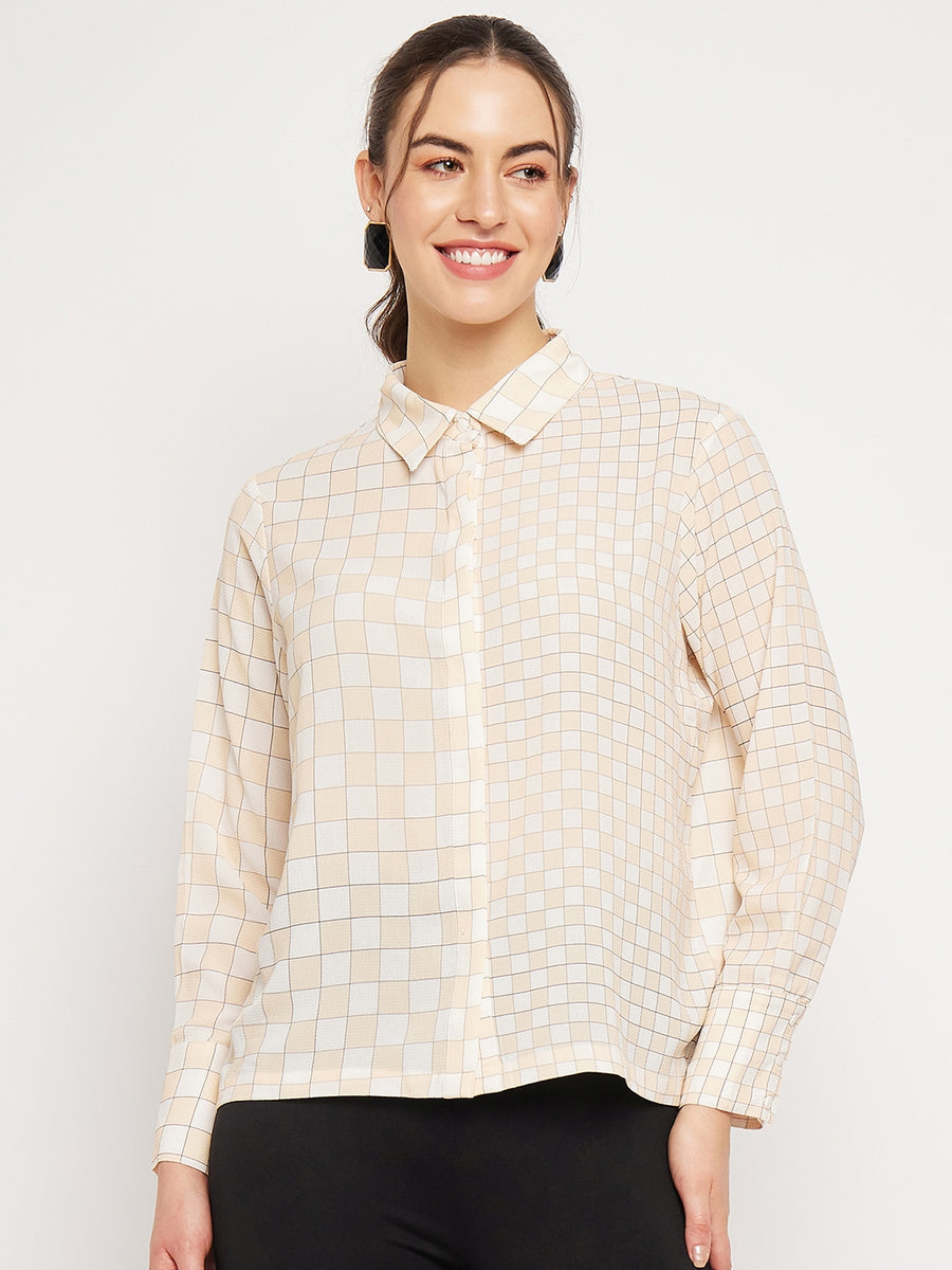 Camla Barcelona Off White Shirts For Women