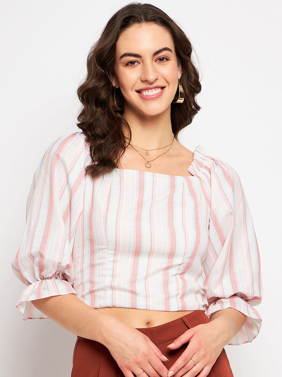 Camla Pink  Top For Women