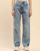 Camla Barcelona High Rise Blue Distressed Jeans
