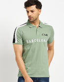 Camla Green T- Shirt For Men