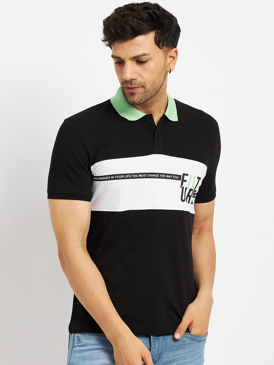 Camla Black T- Shirt For Men