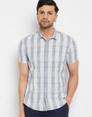 Camla Blue Shirts For Men