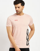 Camla Pink T- Shirt For Men