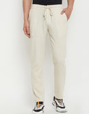 Camla Beige Bottom For Men