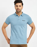 Camla Blue T- Shirt For Men