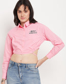 Camla Pink Shirts For Women