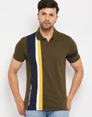 Camla Green T- Shirt For Men