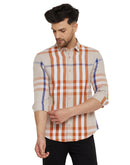 Camla Beige Shirt For Men