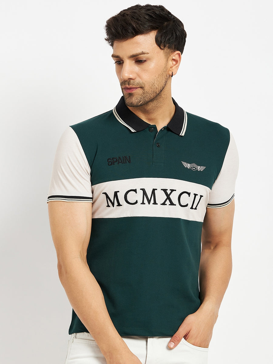 Camla Green T- Shirt For Men