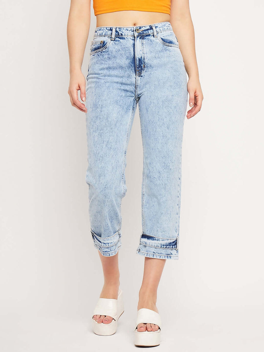 Camla Barcelona Ice Blue Denim  For Women