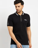 Camla Black T- Shirt For Men