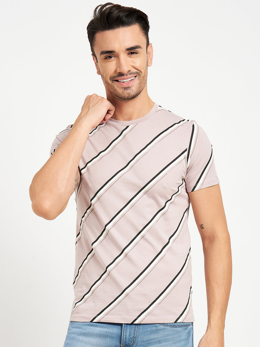 Camla Pink T- Shirt For Men