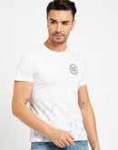 Camla White T- Shirt For Men