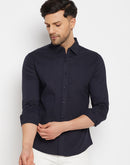 Camla Navy Shirts For Men