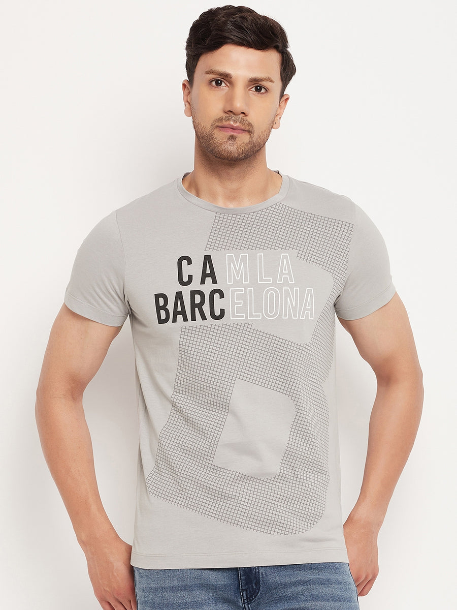 Camla Lime Green T-Shirt For Men