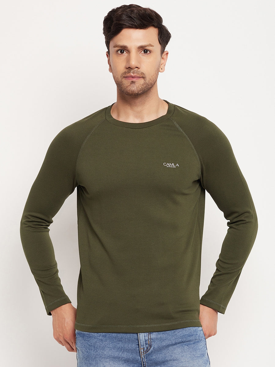 Camla Rust T-Shirt For Men
