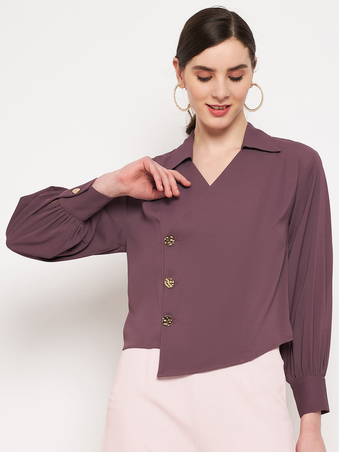 Camla Barcelona Grape Shirt For Women
