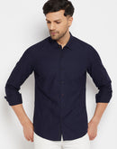 Camla Navy Shirts For Men