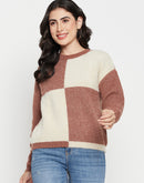 Madame Brown Round Neck Sweater