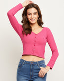 Camla Hotpink Top For Women