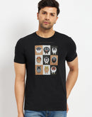 Camla Black T- Shirt For Men