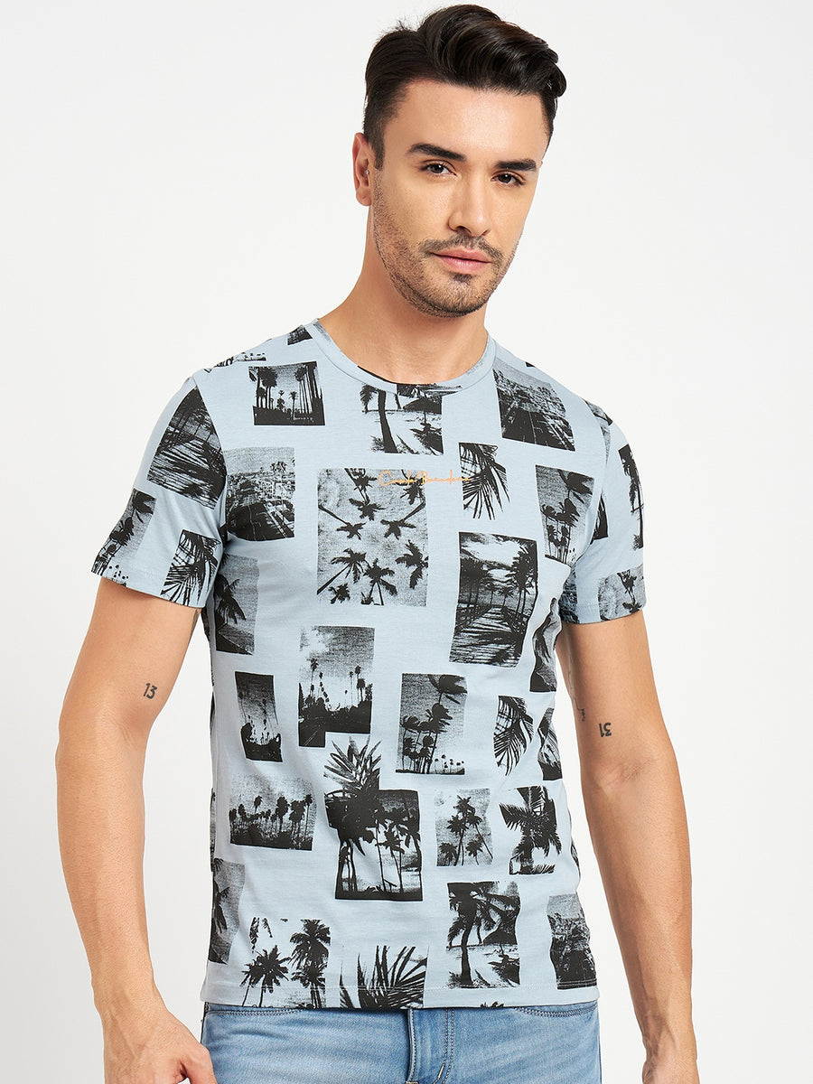 Camla Skyblue T- Shirt For Men