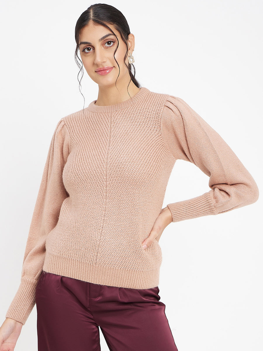 Camla Dustypink Sweater  For Women