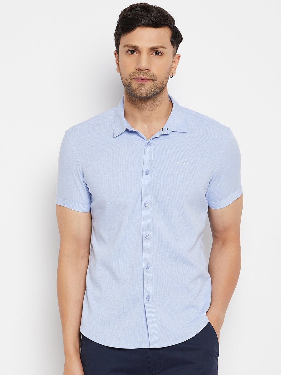 Camla Skyblue Shirts For Men