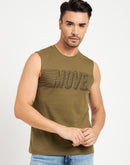 Camla Olivegreen T- Shirt For Men