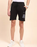 Camla Barcelona Graphic Print Black Boxer Shorts