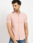 Camla Peach Shirts For Men