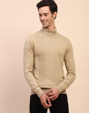 Camla Barcelona Cable Knit Turtleneck Sweater