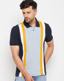 Camla Navy T- Shirt For Men