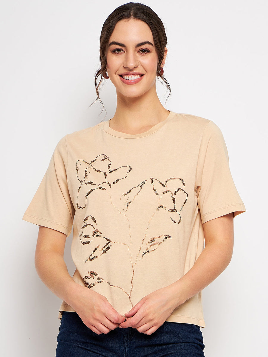 Camla Barcelona Beige Top