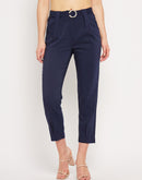 Camla Barcelona Navy Trouser For Women